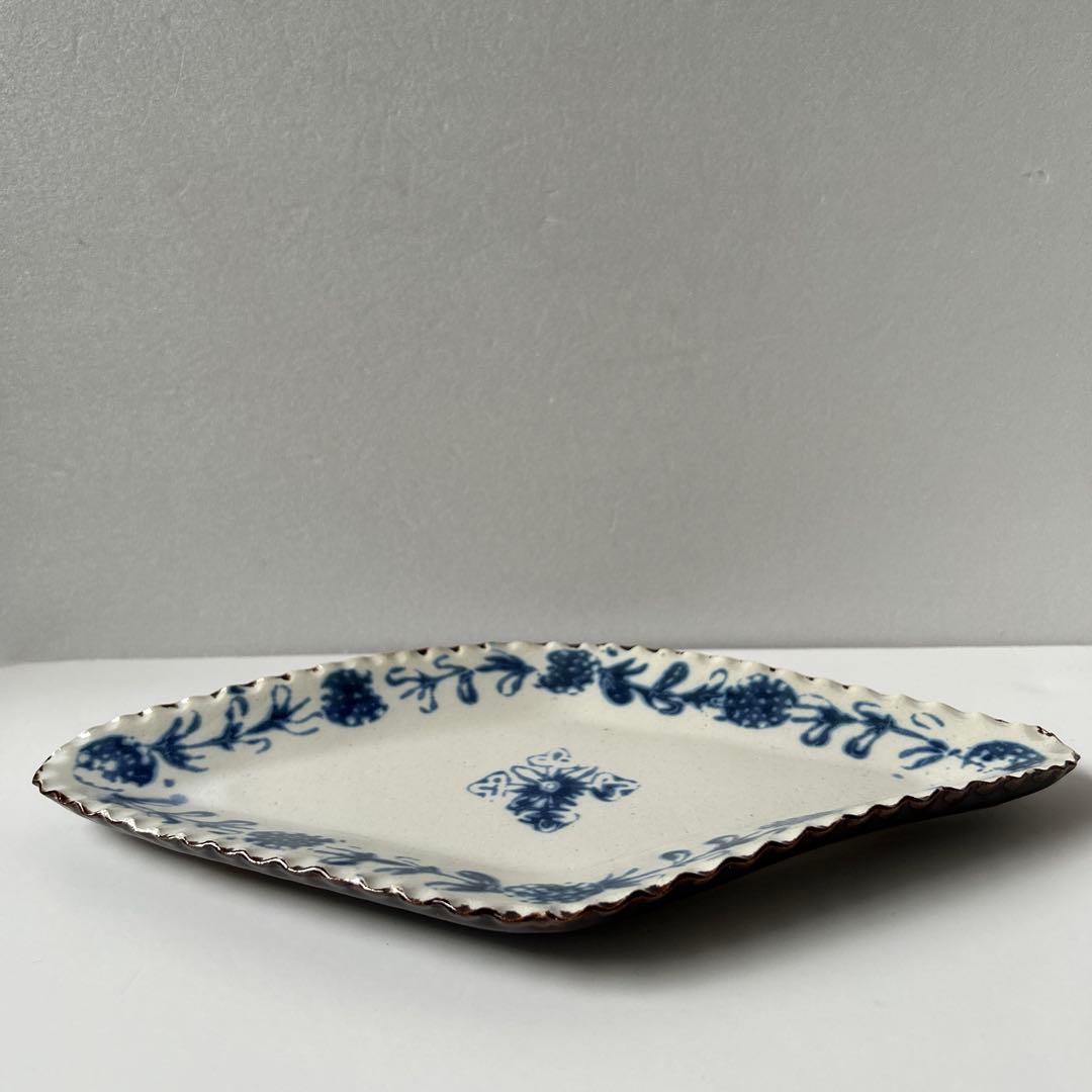 伊藤聡信さんの印判 菱形皿 1枚 - メルカリ