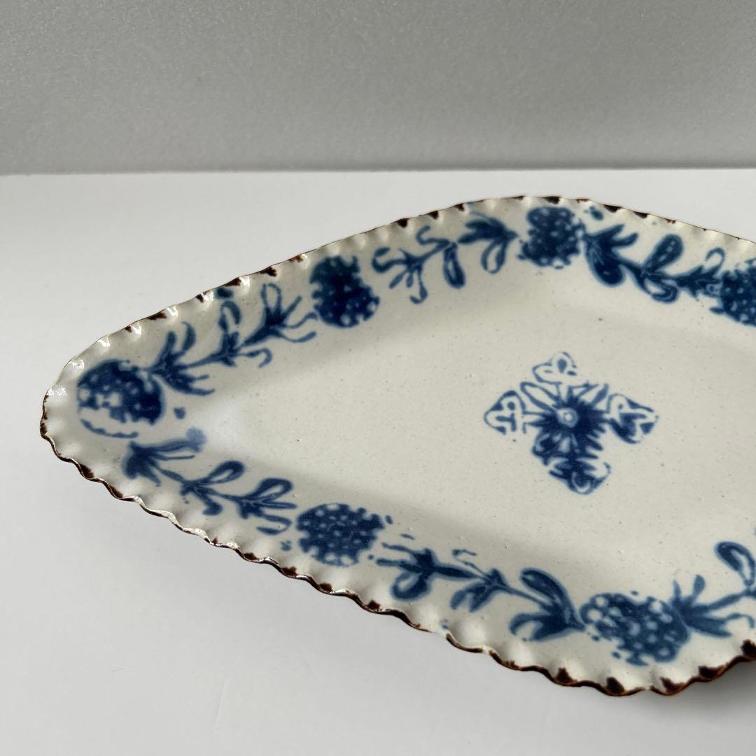 伊藤聡信さんの印判 菱形皿 1枚 - メルカリ