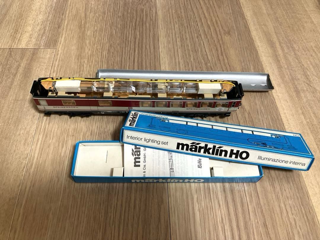 Marklin メルクリン 食堂車 No.4054 + 客室照明 No.7320 - メルカリ