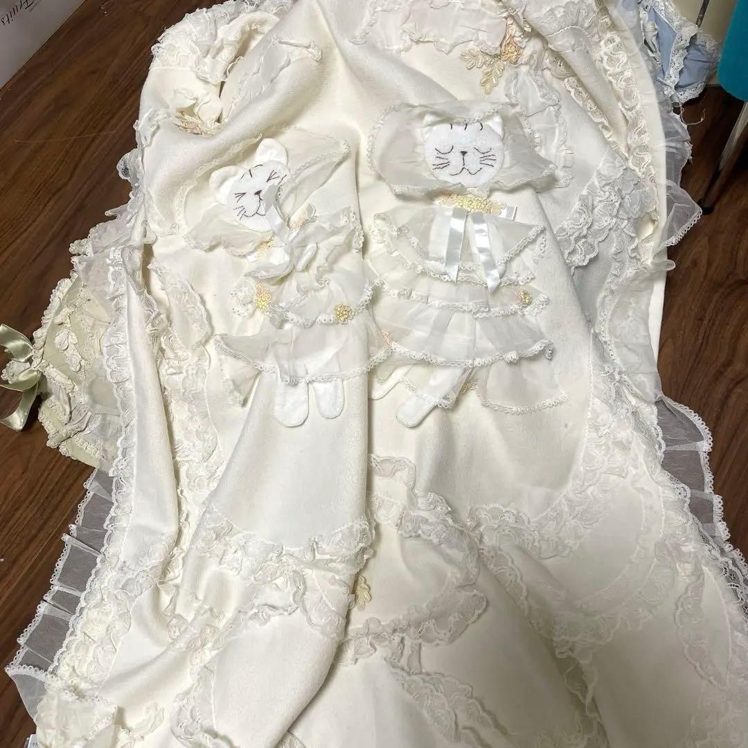 ♡さえら　ヒスクローネベビー綿毛布♡本日価格