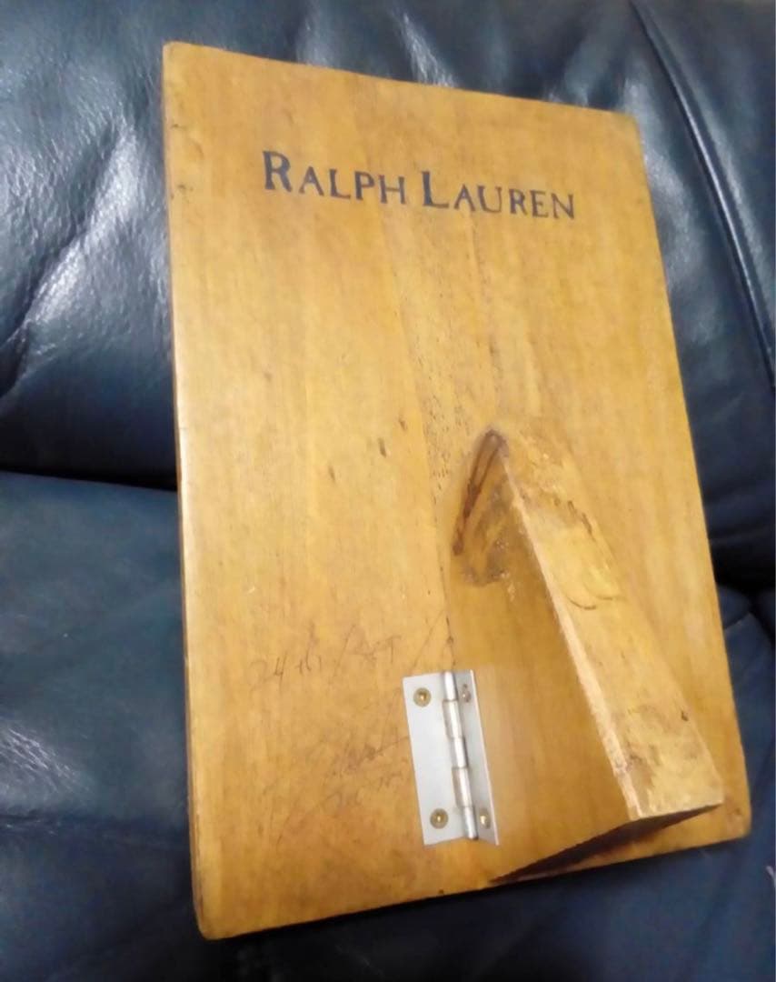 ★希少★POLO RALPH LAUREN ラルフローレン　木製　ディスプレイ