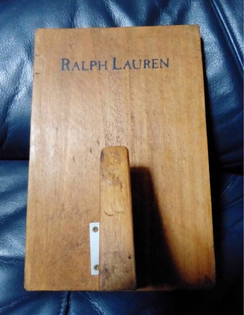 ★希少★POLO RALPH LAUREN ラルフローレン　木製　ディスプレイ