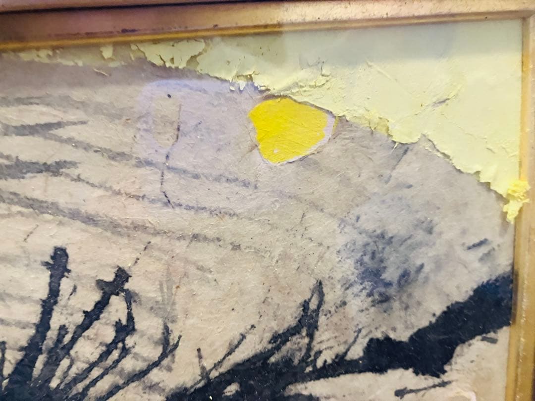 絵画　島本芳伸　飛鳥川　アート