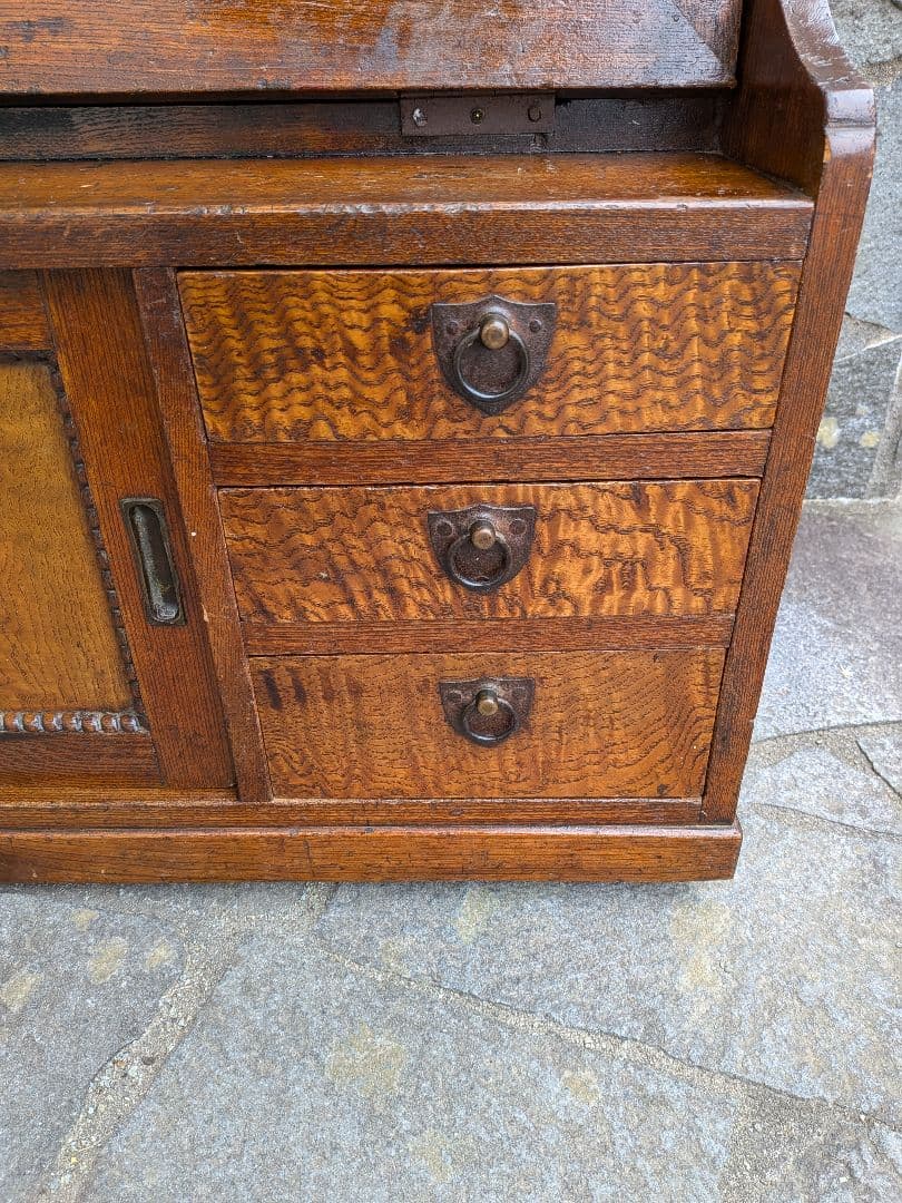 アンティークのライティングビューロー明治、大正時代