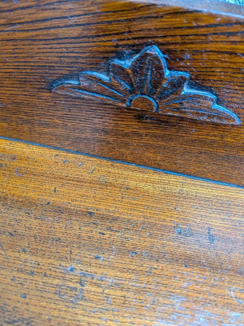 アンティークのライティングビューロー明治、大正時代