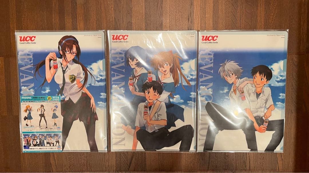 【廃盤・入手困難】エヴァンゲリオン　クリアファイル　詰め合わせ①