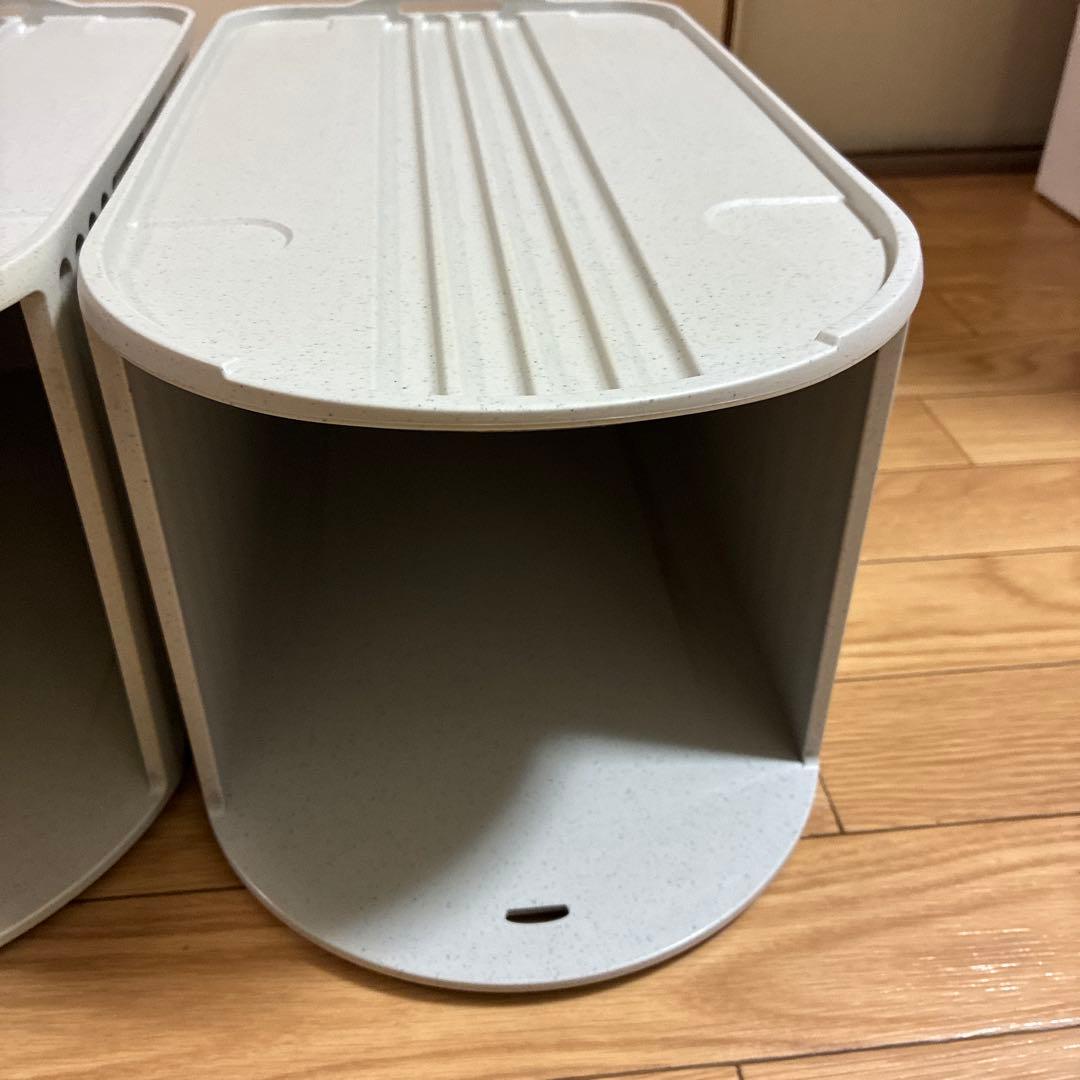 ★タッパーウェア❗️ ディリーストッカー&引き出しスリット2個の３段セット❗️