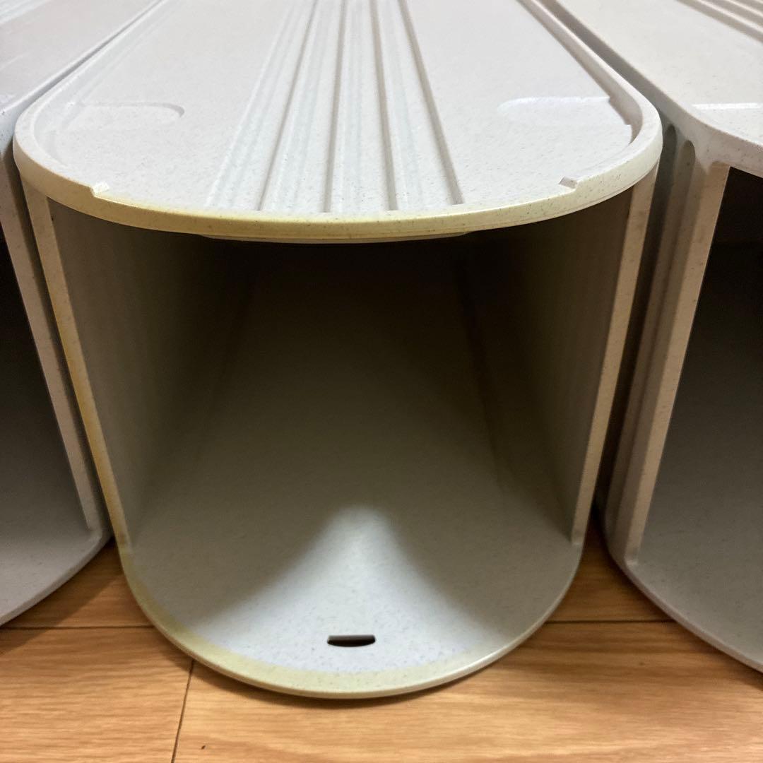 ★タッパーウェア❗️ ディリーストッカー&引き出しスリット2個の３段セット❗️