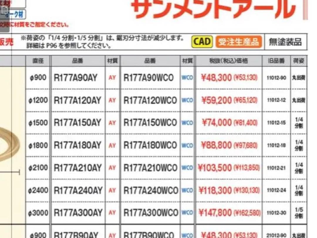 サンメント　天井モール　アンティーク　2400φ R177A240AY