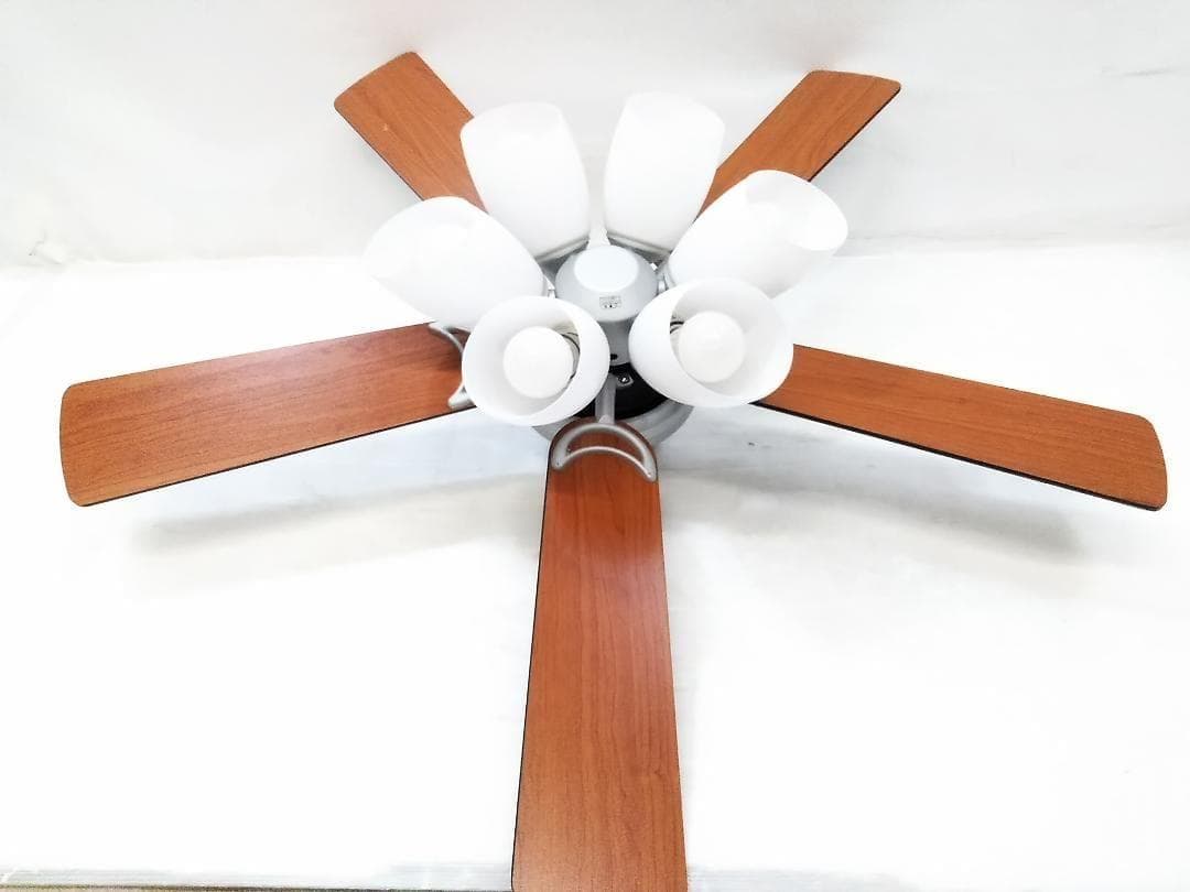 オーデリック SH9073LDR 6灯 5枚羽 シーリングファンLED ★