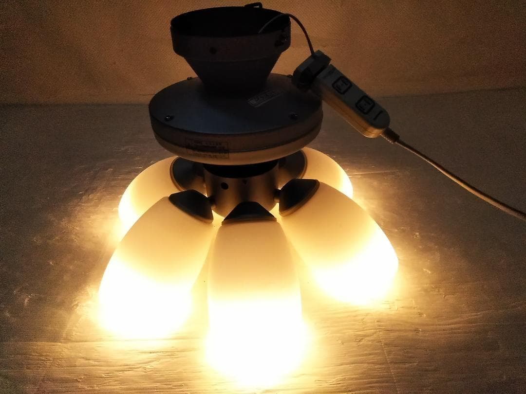 オーデリック SH9073LDR 6灯 5枚羽 シーリングファンLED ★