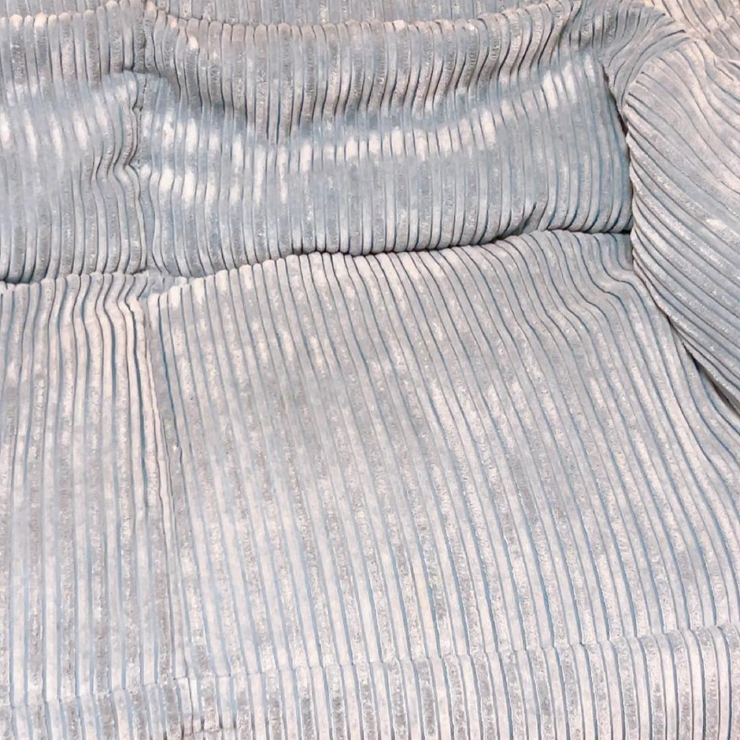 loungepug ジョセフィンソファビーズクッション ダークティール　2人掛け