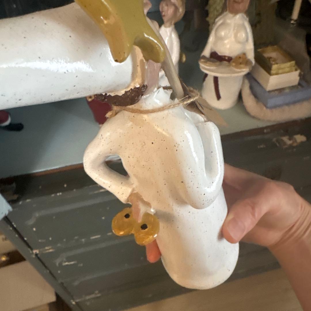 スウェーデン　 クリスマス　 陶製キャラクター置物セット4セット