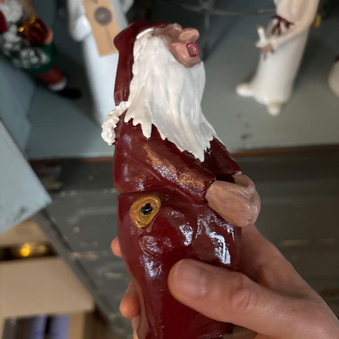 スウェーデン　 クリスマス　 陶製キャラクター置物セット4セット