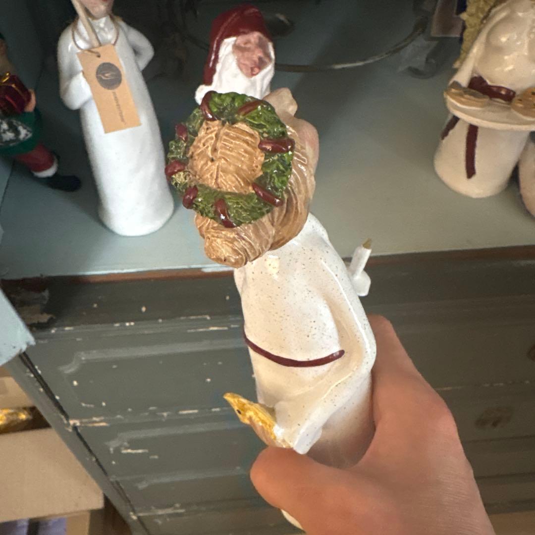 スウェーデン　 クリスマス　 陶製キャラクター置物セット4セット