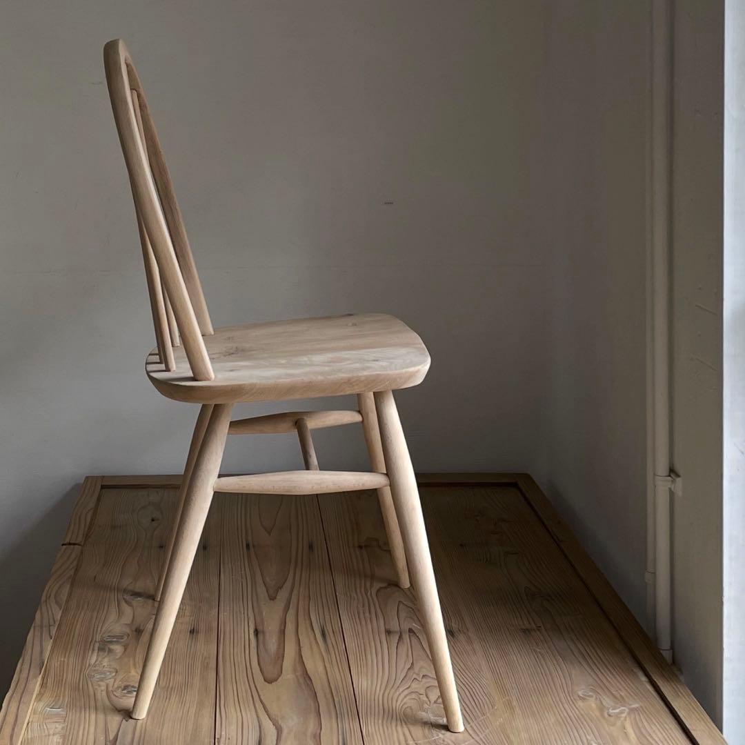 アーコールチェア 椅子　イギリスアンティーク　ダイニングチェア　フープバック