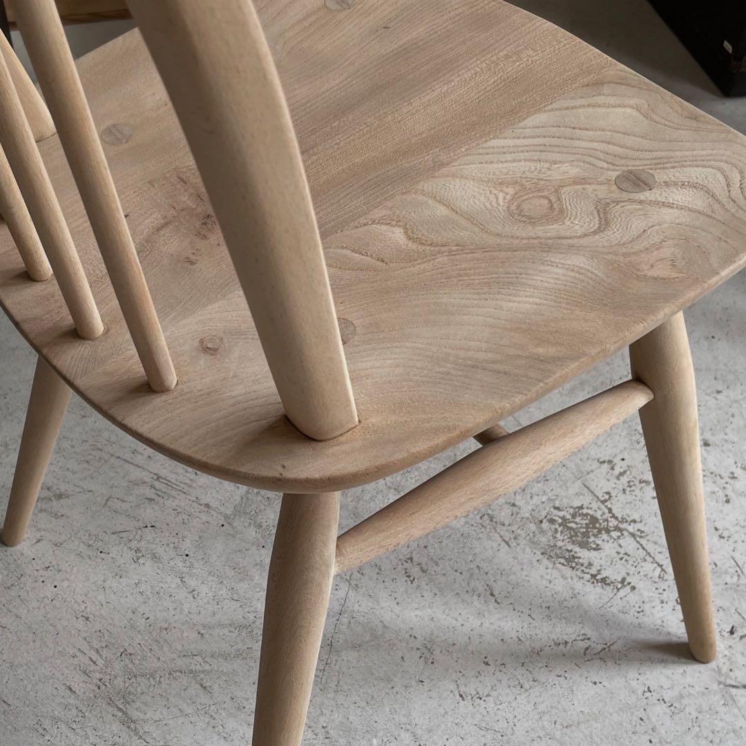 アーコールチェア 椅子　イギリスアンティーク　ダイニングチェア　フープバック