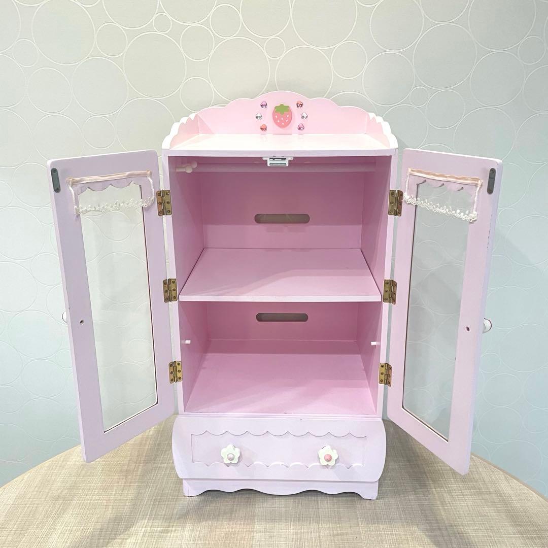 【レア 廃盤品】マザーガーデン いちご キャビネット ピンク デザートケース