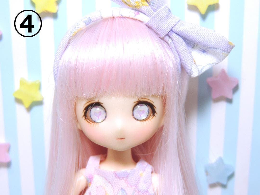 【受注生産】 レジンアイ 8mm 【スワンハートみるきぃver.】