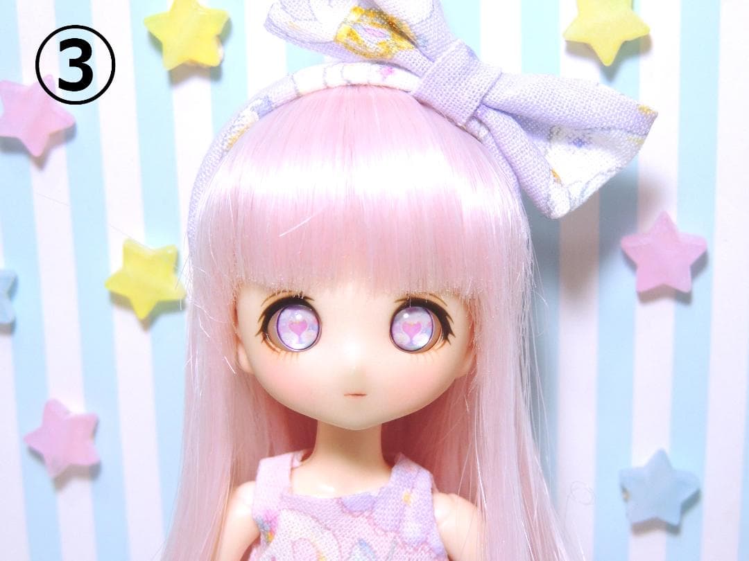 【受注生産】 レジンアイ 8mm 【スワンハートみるきぃver.】