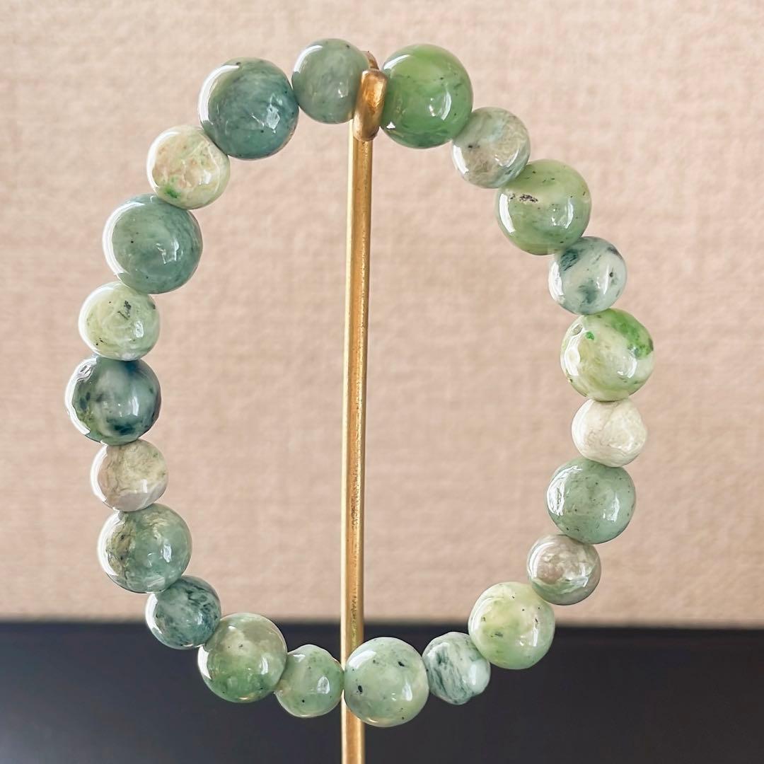 日高翡翠ブレスレット