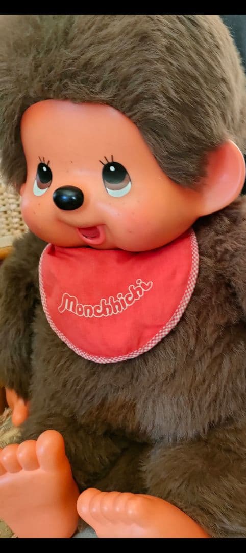 Monchhichi モンチッチ特大ぬいぐるみ