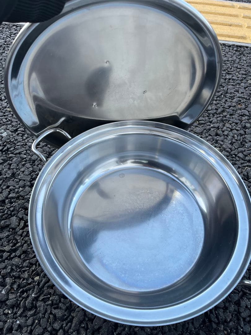仔犬印　鍋　電磁調理器対応・IH対応　NSSC190ステンレス製