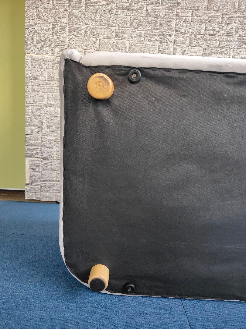 MODERNDECO モダンデコ 2人掛け ベロア ボックス ソファ