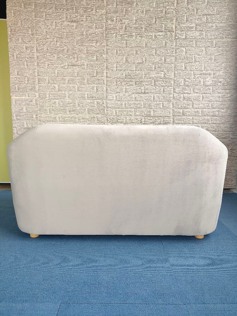 MODERNDECO モダンデコ 2人掛け ベロア ボックス ソファ