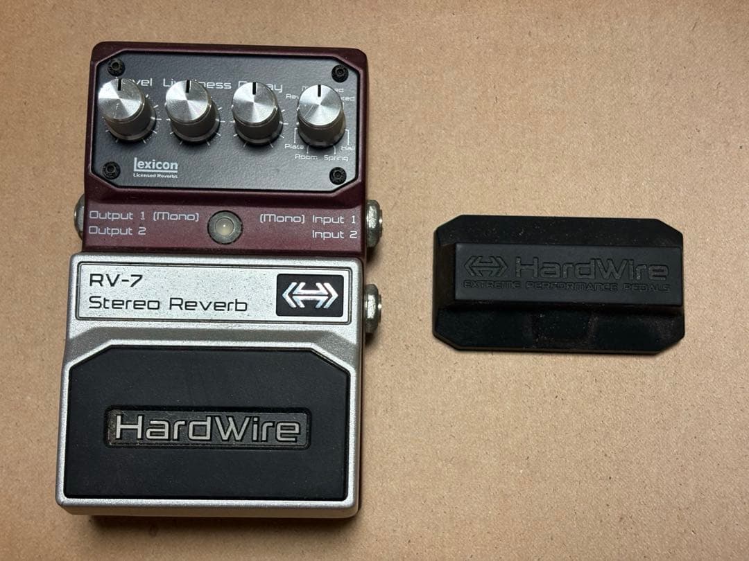 ギター Digitech RV-7 Stereo reverb