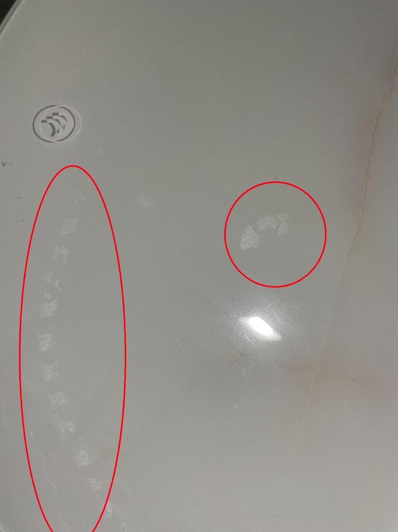 ホワイト ドレッサー金属脚訳あり品写真をご確認 デスクのみ J201-100-①