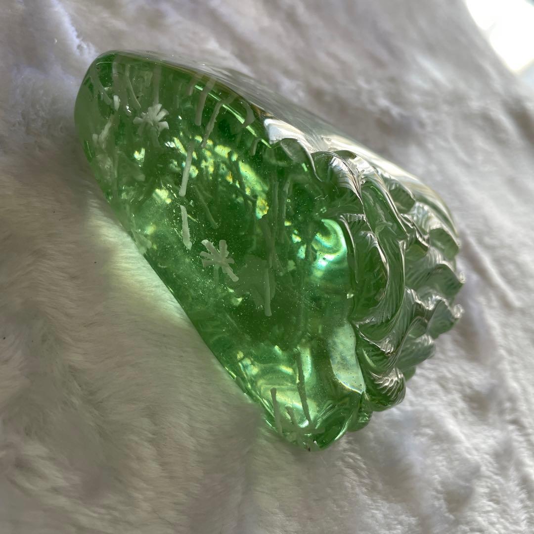 匿名配送】 インドネシア アンダラクリスタル 狐 彫刻 グリーン - メルカリ