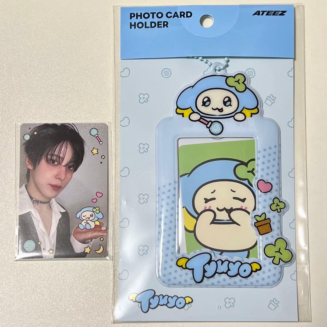 ATEEZ mighteez LINE US トレカ ユノ トレカホルダー - メルカリ