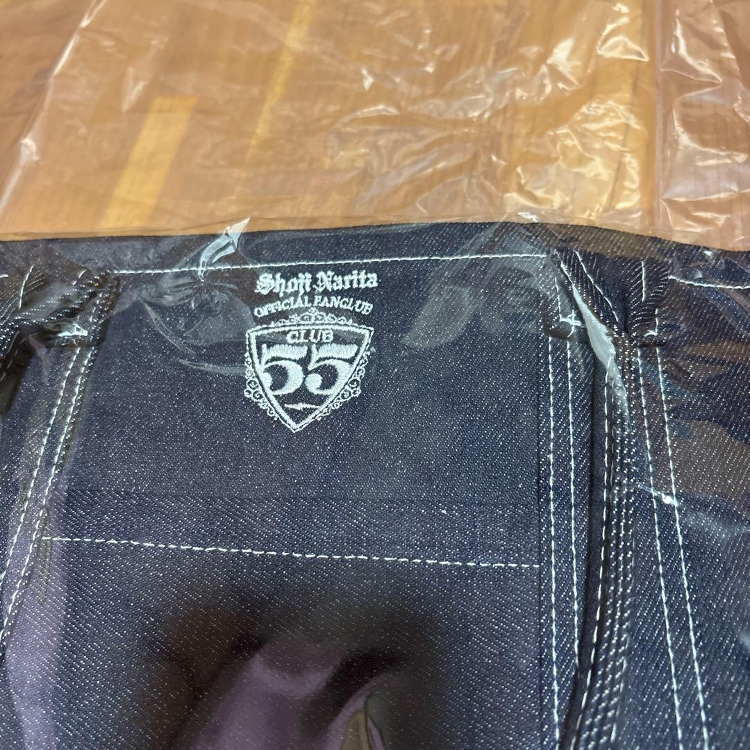 新品未開封 成田昭次ファンクラブ CLUB55限定デニムトートバッグ