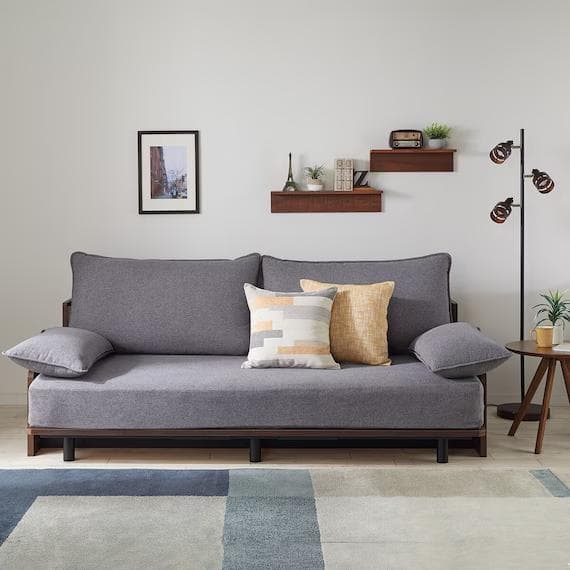 【美品】ニトリ ベッドソファ（説明書・パーツ完備）/ 引越しのため出品