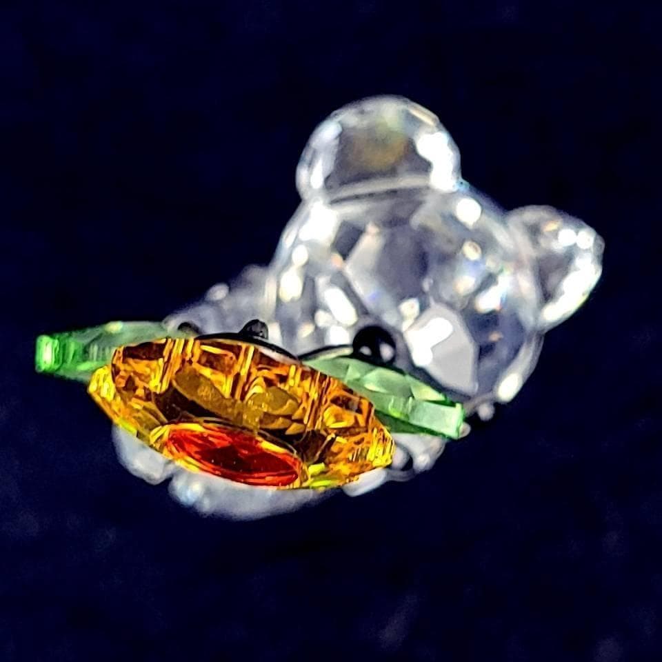 ○美品♪スワロフスキー クリスベア ひまわり 箱つき 842934 9 - メルカリ