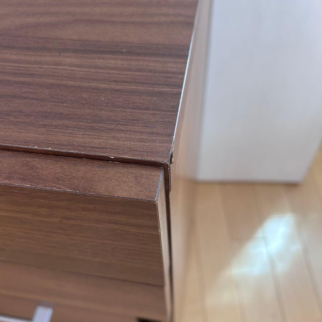 Pamouna パモウナ　プリンター収納　デスクチェスト　キャスター　パソコン置