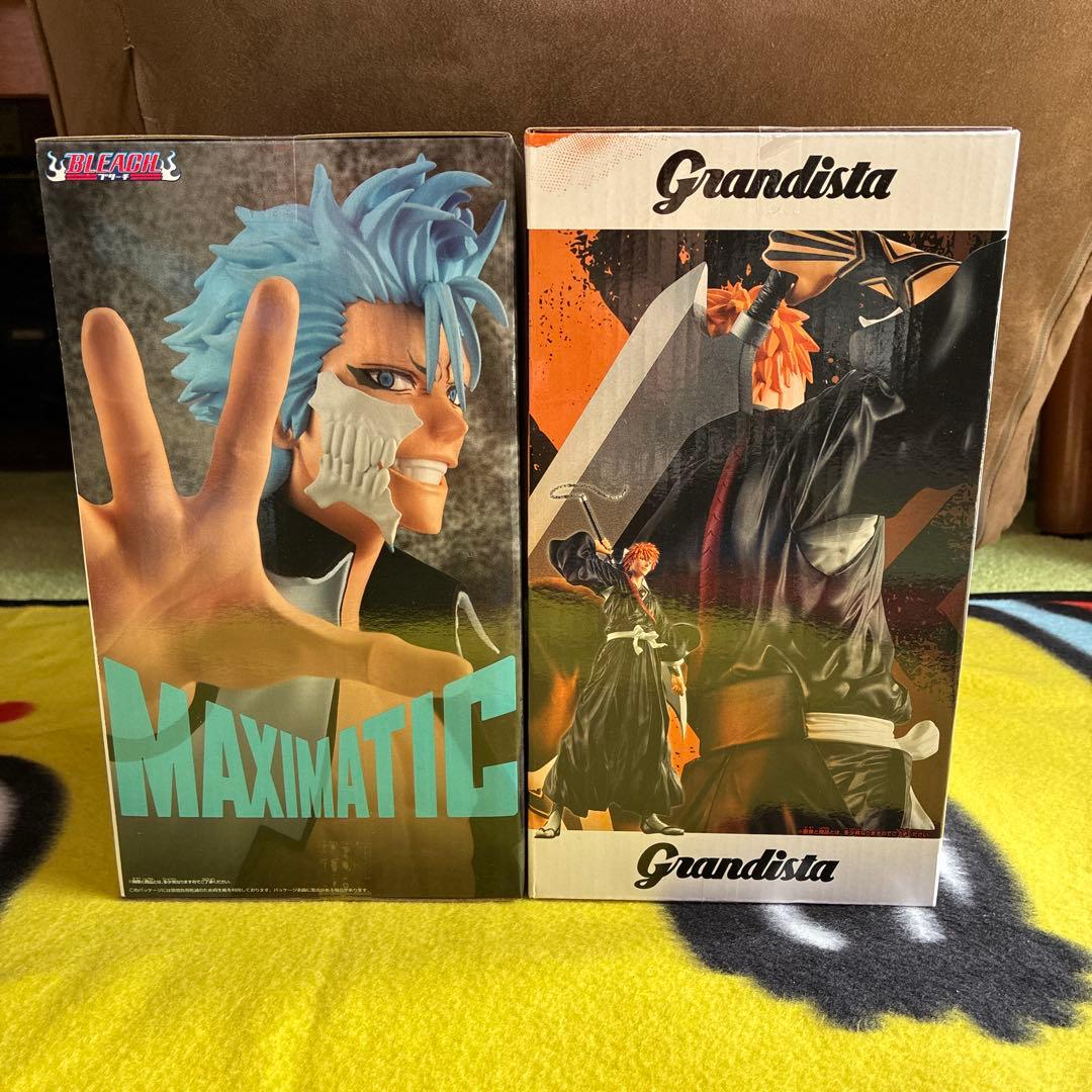 BLEACHフィギュア 黒崎一護&グリムジョー - メルカリ