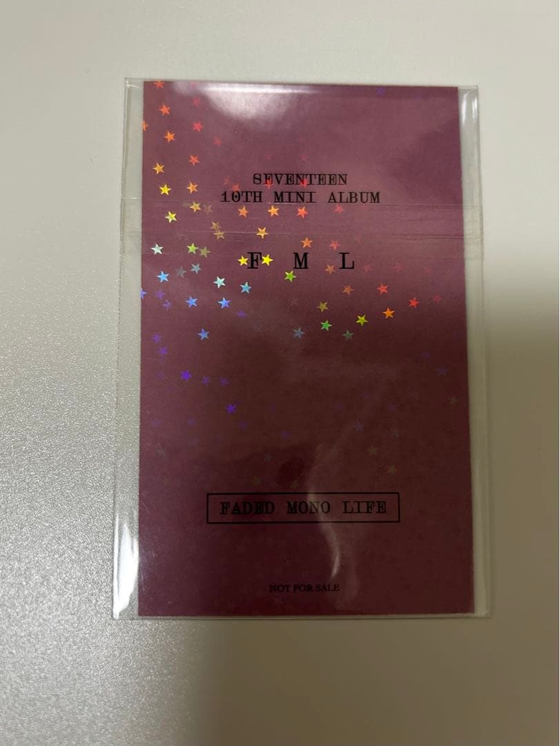 SEVENTEEN セブチ FML ラキドロ HMV エスクプス トレカ - メルカリ