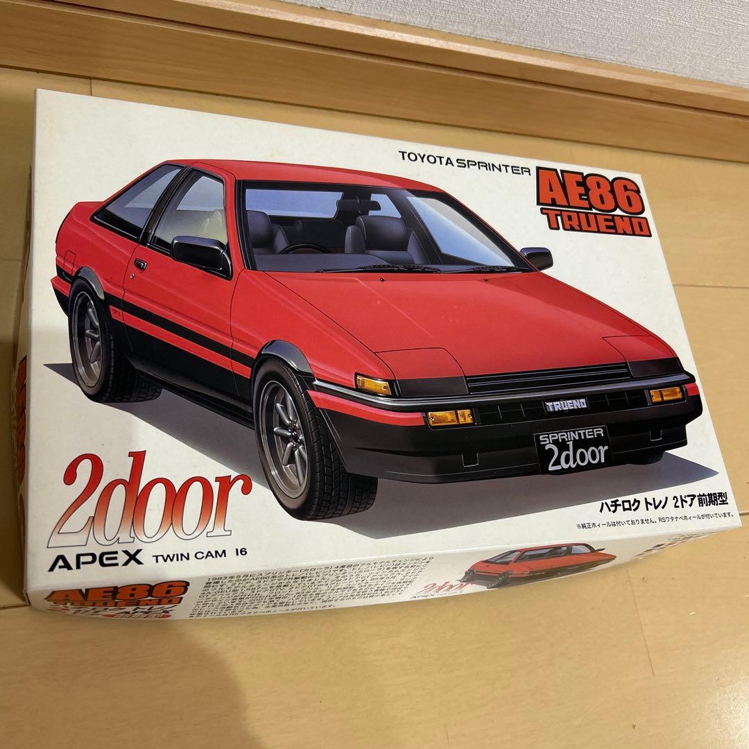 フジミ 1/24 トヨタ AE86 ハチロク トレノ 2ドア プラモデル 新品
