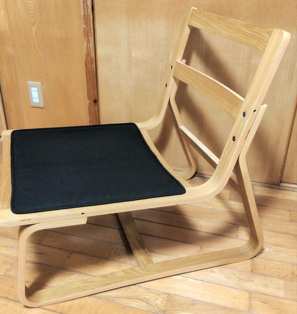 無印良品/リビングでもダイニングでもつかえるソファチェア/オーク材