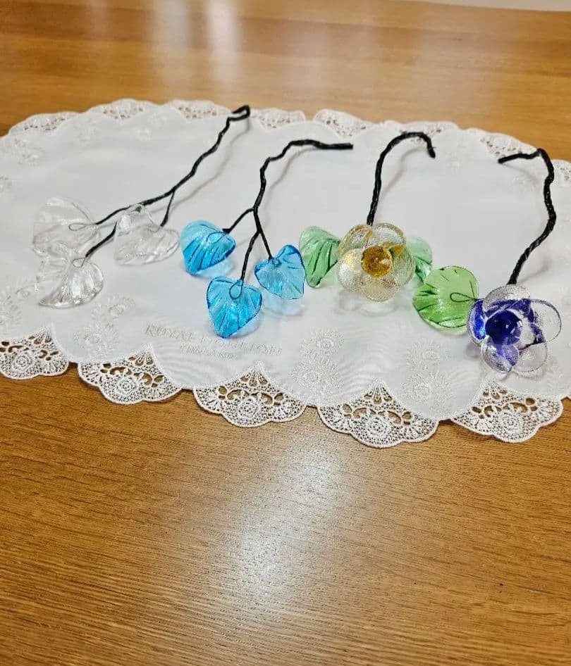 琉球ガラスの置物