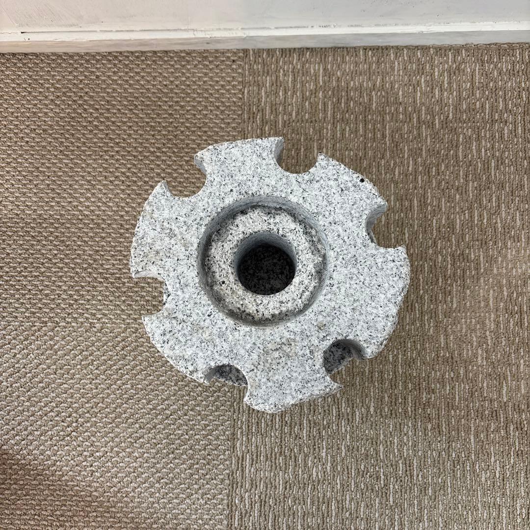 白御影石　オブジェ、アート