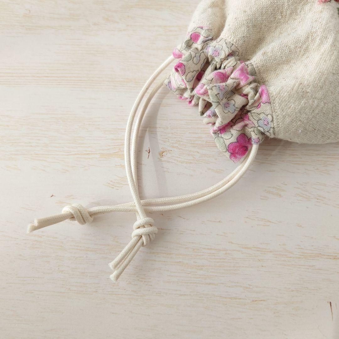 ちっちゃな巾着 サシェ M ／詰替タイプ【フラワーブーケ】