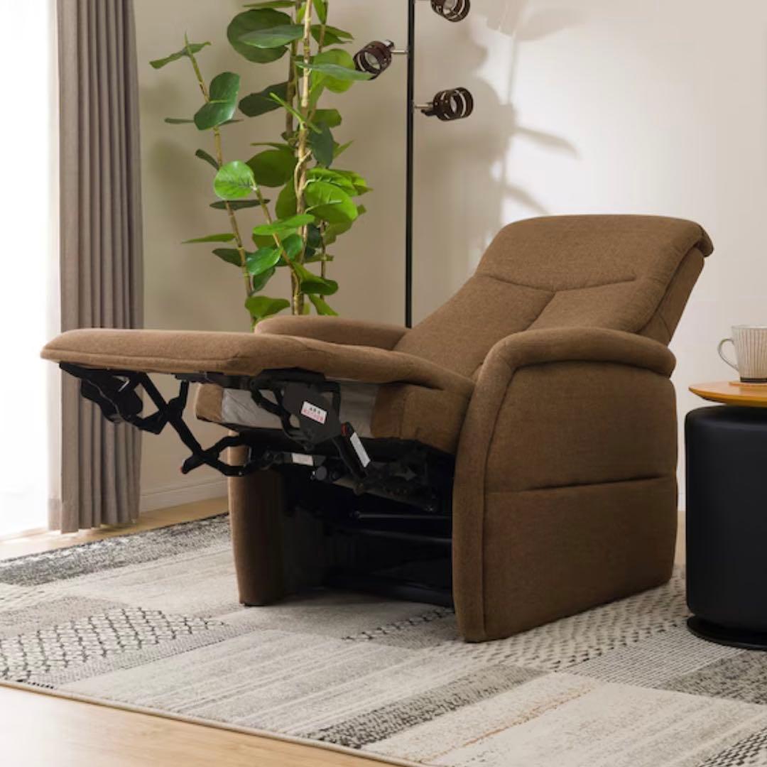 【SALE中】ニトリ・電動リクライニングチェア 幅76cm コンパクト