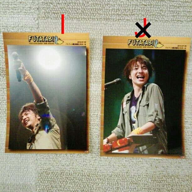 [おまけ]ゆず　メモカぴあ6枚セット　FUTATABI ライブ　7.30