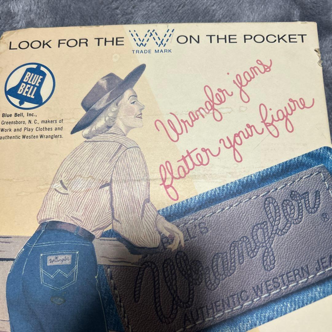 Wrangler Lady ラングラー ヴィンテージ ポスター 販促 非売品