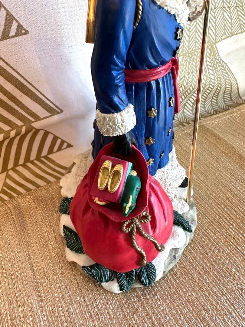 ハミルトンコレクション　陶器製サンタクロース