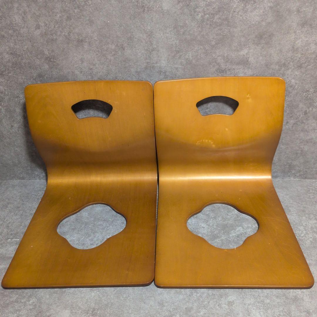 演漆 曲げ木座椅子 8席セット