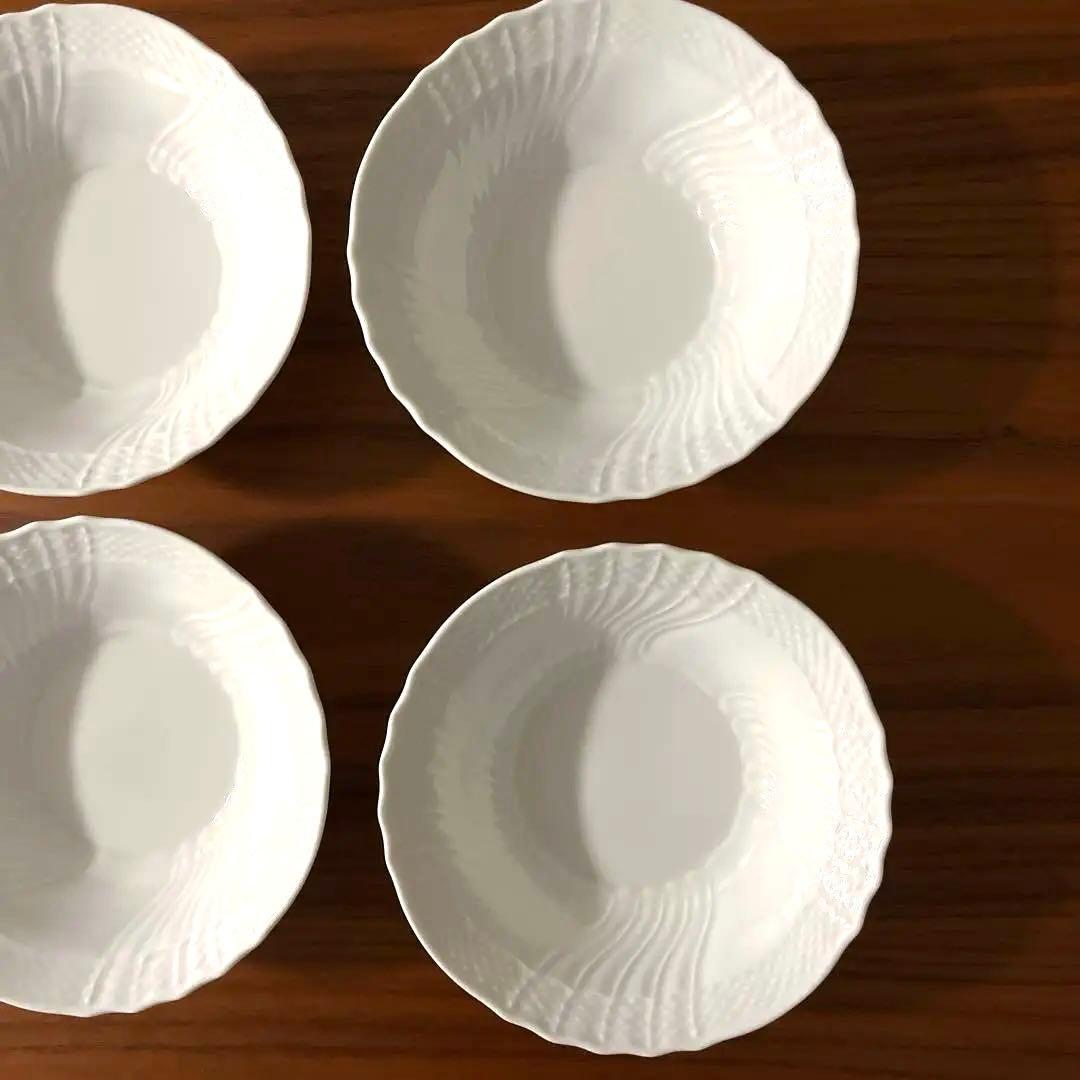 リチャードジノリ　ベッキオホワイト　フルーツソーサー　サラダボウル 6枚